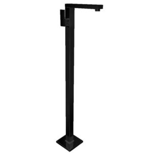 Cube Freestanding Bath Mixer – Black