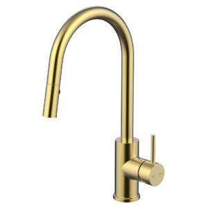 Cioso Pull Out Spray Sink Mixer Modern Brass