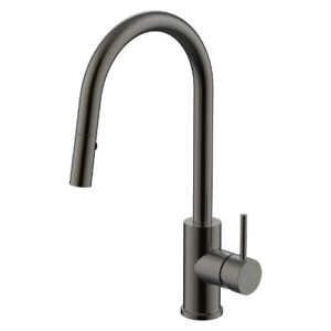 Cioso Pullout Spray Sink Mixer Gun Metal