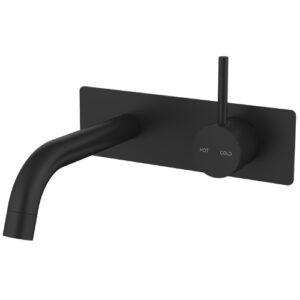 Cioso Wall Basin Mixer Black