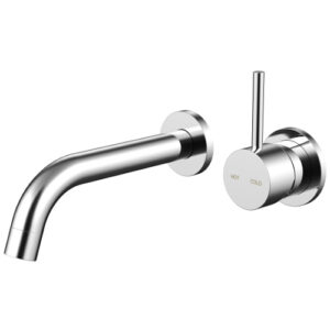 Cioso Wall Basin Mixer Chrome Separate Plate