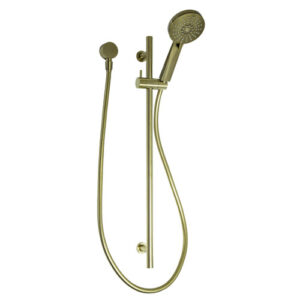Finesa Rail Shower Modern Brass