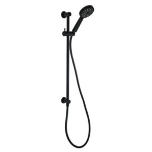 Finesa Top Inlet Rail Shower Matte Black