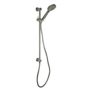 Finesa Top Inlet Rail Shower Brushed Nickel