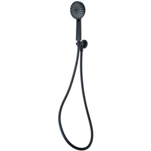 Akemi Handshower on Hook Matte Black