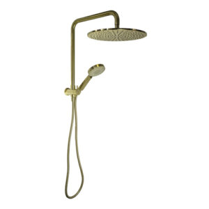 Akemi 300mm Dual Shower Modern Brass