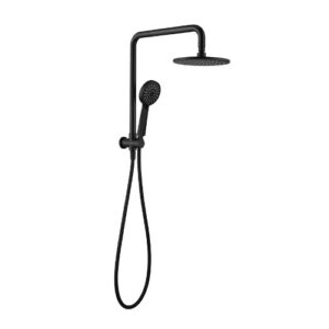 Akemi 200mm Dual Shower Matte Black