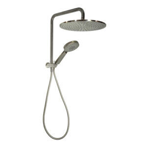 Akemi 300mm Dual Shower Brushed Nickel