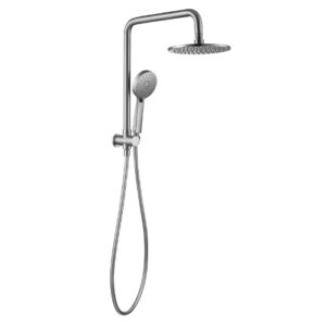 Akemi 200mm Dual Shower Brushed Nickel