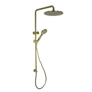 Akemi 250mm Combination Shower Modern Brass