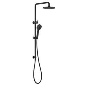 Akemi 200mm Combination Shower Matte Black