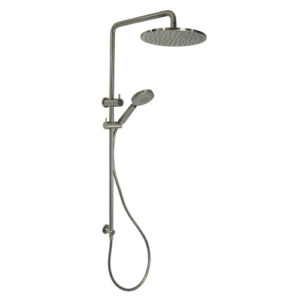Akemi 250mm Combination Shower Brushed Nickel