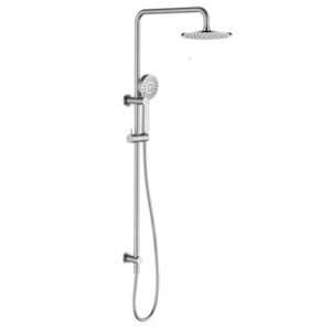 Akemi 200mm Combination Shower Brushed Nickel