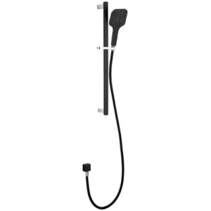 Konti Rail Shower Matte Black & Chrome