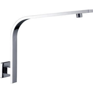 Kiato Raised Shower Arm Brushed Nickel