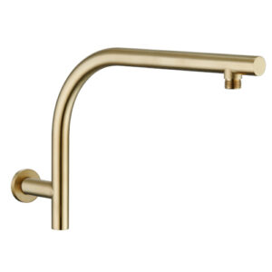 Akemi Raised Shower Arm Modern Brass