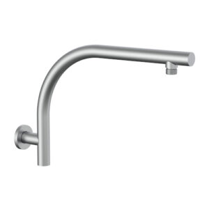Akemi Raised Shower Arm Brushed Nickel