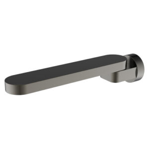 Kiato 225mm Swivel Bath Spout Gun Metal