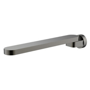 Kiato 295mm Swivel Bath Spout Gun Metal