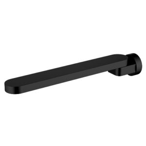 Kiato 295mm Swivel Bath Spout Black