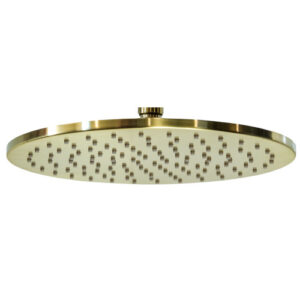 Akemi 300mm Round Overhead Shower Modern Brass
