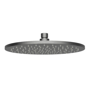 Akemi 250mm Round Overhead Shower Gun Metal
