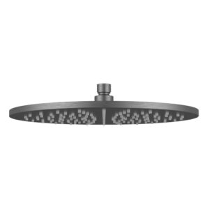 Akemi 300mm Round Overhead Shower Gun Metal