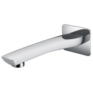 Celine180mm Bath Spout White & Chrome