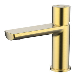 Finesa Basin Mixer Modern Brass