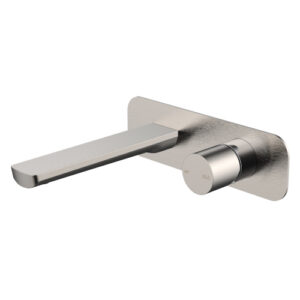 Finesa Wall Basin Mixer Brushed Nickel