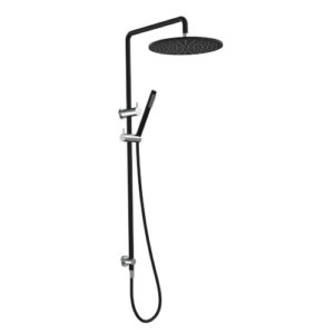 Cioso 300mm Combination Shower Matte Black/Chrome