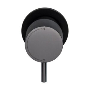 Cioso Progressive Wall Mixer Pin Down – Matte Black & Chrome