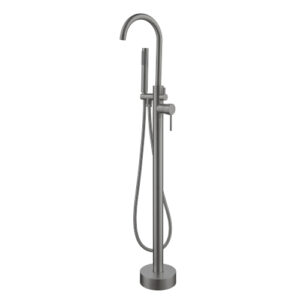 Cioso Gun Metal Bath Filler W/Handshower