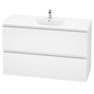 Marine Double Drawer PVC 120cm-Cabinet only