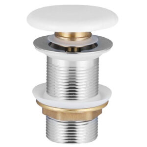 Cioso 38mm Ceramic Plug & Waste Gloss White