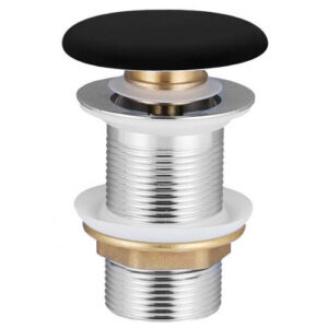 Cioso 38mm Ceramic Plug & Waste Matte Black