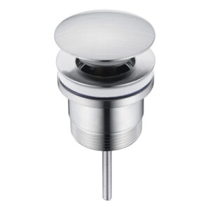 Cioso Universal 40mm Brass Pop Up Plug & Waste Brushed Nickel