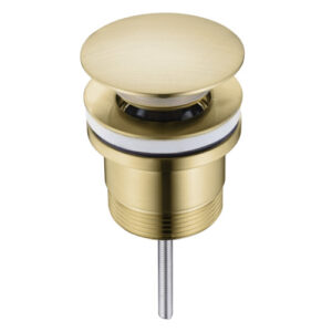 Cioso Universal 40mm Brass Pop Up Plug & Waste Modern Brass