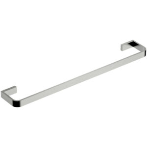 Inis Single Towel Rail 600mm Brushed Nickel