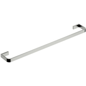 Inis Single Towel Rail 800mm Brushed Nickel