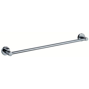 Cirna Single Towel Rail 600mm Chrome