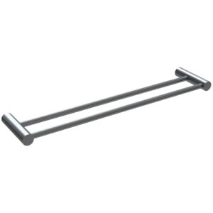 Finesa Double Towel Rail 600mm Chrome