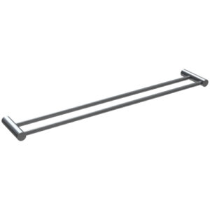 Finesa Double Towel Rail 800mm Chrome