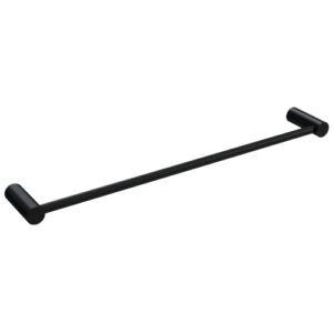 Finesa Single Towel Rail 600mm Matte Black