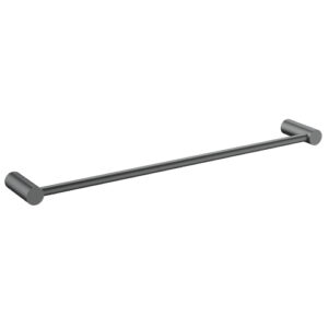 Finesa Single Towel Rail 600mm Gun Metal