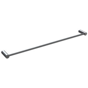 Finesa Single Towel Rail 800mm Chrome