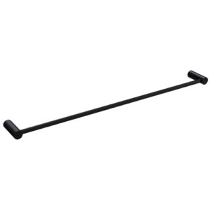 Finesa Single Towel Rail 800mm Matte Black