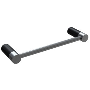 Finesa Towel Bar 300mm Chrome & Black
