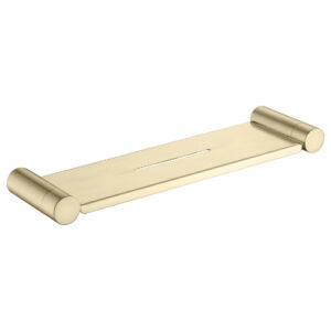 Finesa Shower Shelf 350mm Modern Brass