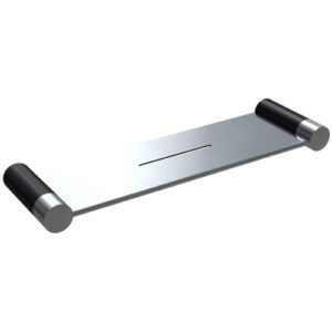 Finesa Shower Shelf 350mm Chrome & Black